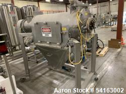 Used Nucon Stainless Steel Centrifugal Rotary Sifter, Model 300U.