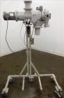 Used Azo Cyclone Screener, Model E-240-B1, aluminum product contact parts. Approximately 4