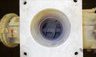 Used Azo Cyclone Screener, Model E-240-B1, aluminum product contact parts. Approximately 4