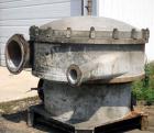 Used Bird Centriscreen, model 18, 316 stainless steel. Approximately 75 hp motor, belt driven