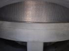 Used Bird Centriscreen, model 18, 316 stainless steel. Approximately 75 hp motor, belt driven