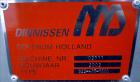 Used Stainless Steel Dinnissen Rotary Sifter, Model 322-485-1500