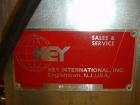 Used Frewitt Turbon Sieve, Model SGV004, stainless steel. 440 Volt pedestal mounted, less screens and beater, serial #088756.