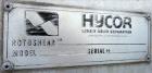 Used- Hycor Rotoshear, Model HRS3672-24X.080, 304 Stainless Steel.