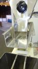 Used KEK Laboratory Centrifugal Rotary Sifter, Stainless Steel. Approximate 2-1/2” diameter x 7” long sifting area with screen, 3 bar rotor, feed screw. Top mounted hopper with a Podmores vibratory h...