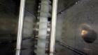 Used KEK Laboratory Centrifugal Rotary Sifter, Stainless Steel. Approximate 2-1/2” diameter x 7” long sifting area with screen, 3 bar rotor, feed screw. Top mounted hopper with a Podmores vibratory h...