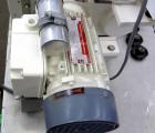 Used KEK Laboratory Centrifugal Rotary Sifter, Stainless Steel. Approximate 2-1/2” diameter x 7” long sifting area with screen, 3 bar rotor, feed screw. Top mounted hopper with a Podmores vibratory h...
