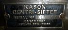 Used Kason Centri-Sifter, 304 Stainless Steel, Approximate 9-1/2” diameter x 24
