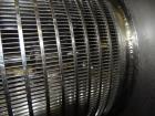 Used- Kason Portable Centri Centrifugal Sifter, 304 Stainless Steel.