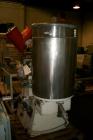 Used Kemutec KEK Centrifugal Sifter Screener. Stainless steel construction, 24