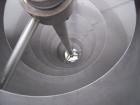 Used A.K. Robins & Company Inclined  Rotary Cooler, Model IRC72, 304 stainless steel. Inclined horizontal perforated drum 30