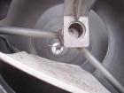 Used A.K. Robins & Company Inclined  Rotary Cooler, Model IRC72, 304 stainless steel. Inclined horizontal perforated drum 30