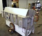 Used Hydrocyclonics Roto Strainer, Model 2572, 304 Stainless Steel. Approximate 25