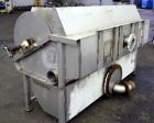 Used Hydrocyclonics Roto Strainer, Model 2572, 304 Stainless Steel. Approximate 25