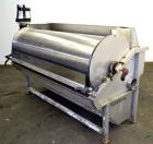 Used Hydrocyclonics Roto Strainer, Model 2572, 304 Stainless Steel. Approximate 25