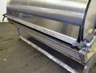 Used Hydrocyclonics Roto Strainer, Model 2572, 304 Stainless Steel. Approximate 25