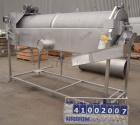 Used A.K. Robins & Company Rotary Underwater Reel Cooler, Model URC72, 304 stainless seel. Horizontal perforated drum 30