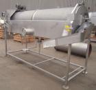 Used A.K. Robins & Company Rotary Underwater Reel Cooler, Model URC72, 304 stainless seel. Horizontal perforated drum 30