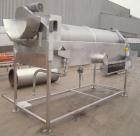 Used A.K. Robins & Company Rotary Underwater Reel Cooler, Model URC72, 304 stainless seel. Horizontal perforated drum 30