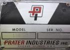 Used Prater Industries Rota-Sieve, Model 150 RS.  Carbon steel housing, screw feed, driven by a 3 hp, 3/60/208-230/460 volt, 1725 rpm motor.  6