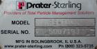 Used Prater Industries Rota-Sieve Centrifugal Sifter, Model RS-91C, 304 Stainless Steel. Approximate 8