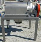 Used Prater Industries Rotary Sieve, 316 stainless steel. Approximate 6