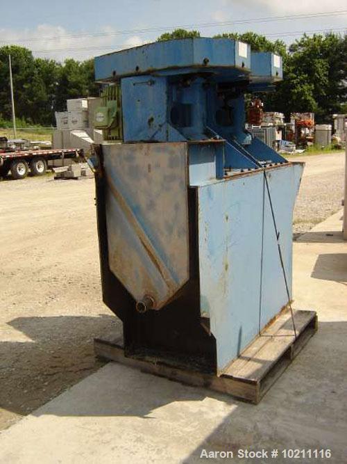 Used-24" X 24" X 24" Denver 2 Cell Scrubber. Sanitation scrubber package. Material of construction is rubber lined carbon st...