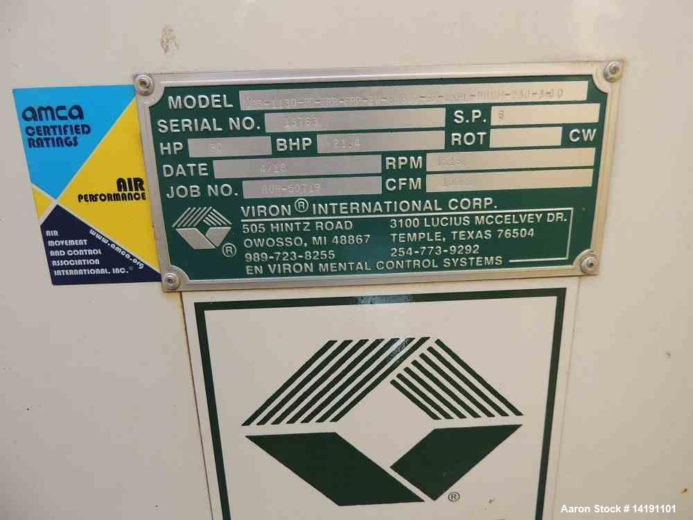 Used Viron International Scrubber, 15000 CFM
