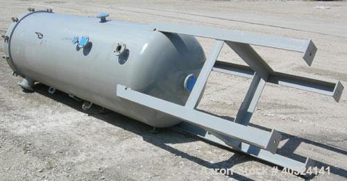 Unused- Wintek Corp. Scrubber/ Filter Tank, 500 Gallon, Model FT-42CS", Carbon Steel, Vertical. 42" diameter x 114" straight side. Bolt on dished top, dished bottom. Rated FV to 15 psig at  -20 to 37...
