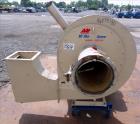 Used AAF Type W RotoClone Wet Centrifugal Collector Scrubber, Size 12, Arrangement A, Model 846496-3, Carbon Steel. Capacity 2400 cfm at 2 W.G. at 1750 rpm. Driven by a 5hp, 3/60/230-460 volt, 1750 r...