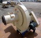 Used AAF Type W RotoClone Wet Centrifugal Collector Scrubber, Size 12, Arrangement A, Model 846496-3, Carbon Steel. Capacity 2400 cfm at 2 W.G. at 1750 rpm. Driven by a 5hp, 3/60/230-460 volt, 1750 r...