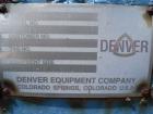 Used-24" X 24" X 24" Denver 2 Cell Scrubber. Sanitation scrubber package. Material of construction is rubber lined carbon st...