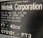 Unused- Wintek Corp. Scrubber/ Filter Tank, 500 Gallon, Model FT-42CS
