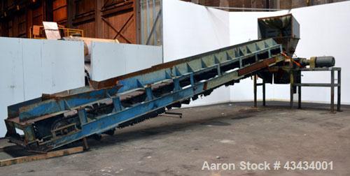 Used SSI Shredding Systems Twin Shaft Shredder, Model 1200-E, Carbon