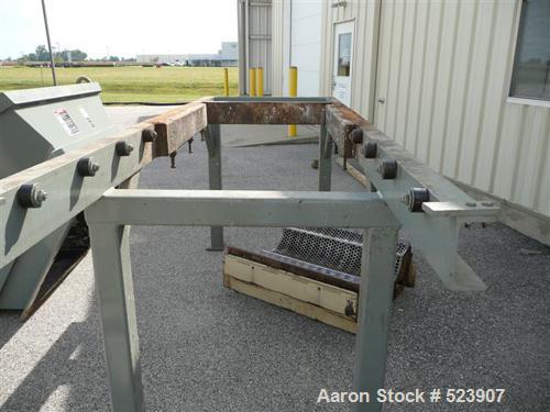 USED: 50 hp SSI shredder, model Q55-ED(40), ram feed. Previously used for medical waste shredding. Low hours.