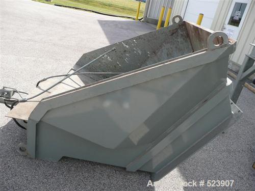 USED: 50 hp SSI shredder, model Q55-ED(40), ram feed. Previously used for medical waste shredding. Low hours.