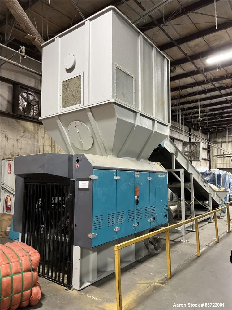 Vecoplan Material Recycling Rotary Shredder, Model V-ECO 1300