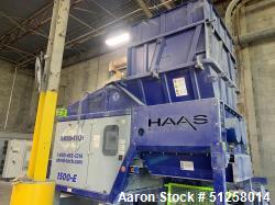 Used Haas Shred-Tech 1500E Dual Shaft Industrial Shredder – Tyson Series High Capacity 25–38 TPH
