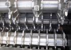 Used Bloapco (Blower Application Co) Shredder, model 3FCS-4058BVA, carbon steel. (4) Shaft unit, approximately 58