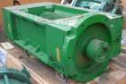 Used JWC Environmental Twin Shaft Open Channel Muffin Monster Shredder, Model 30001-12, Carbon Steel. (2) rows of  4-3/4