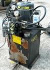 USED: JWC Environmental twin shaft open Channel Muffin Monster shredder, model 30003-40. Carbon steel. (2) rows of 4