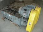 USED: 50 hp SSI shredder, model Q55-ED(40), ram feed. Previously used for medical waste shredding. Low hours.
