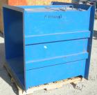 Used Vecoplan single shaft shredder, model VAZ 120/105C, carbon steel. Approximately 8