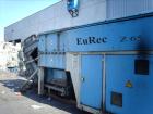Used Eurec Shredder, model Z65/165. (2) 110 kW (145 hp) motors. Outside dimensions 3400 x 6000 (8700 with open feeder) x 3200. Used for foil shredding. Output 4 t/hour.