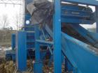 USED: Zeno mobile shredder line. (1) Zeno 2 roll shredder ZDV 3000 x2000; (1) Zeno shredder ZMNR 710 - 1400 - 500; (1) magnetic separator; (1) power generator Mercedes-Benz motor; includes conveyors....