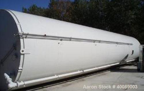 Unused- 5660 cubic foot capacity skirted silo. Mfd. By ia systems, inc. 12' diameter x 59'6" deep. 60 degree cone bottom. Ca...