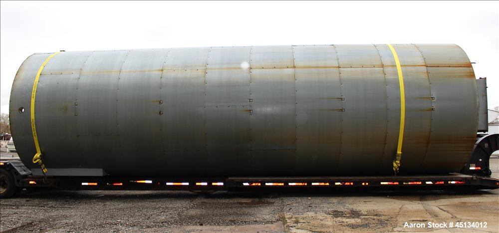 Used- Carbon Steel Silo, approximately 25,000 gallon
