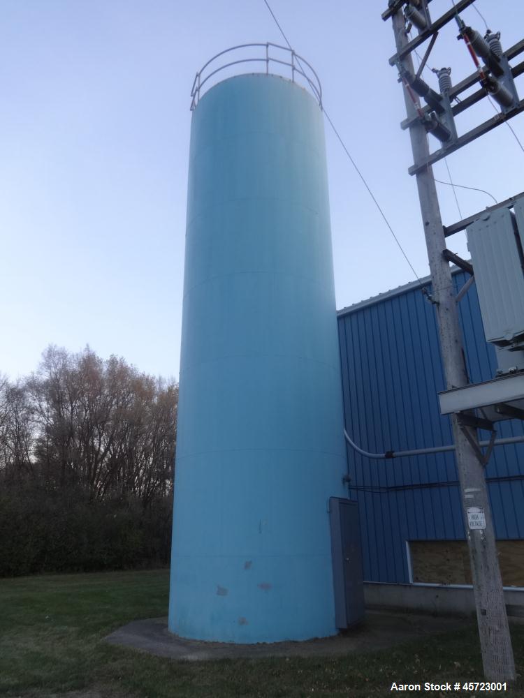 Used Silo, 12 diameter x 40 high. Galvanized ste