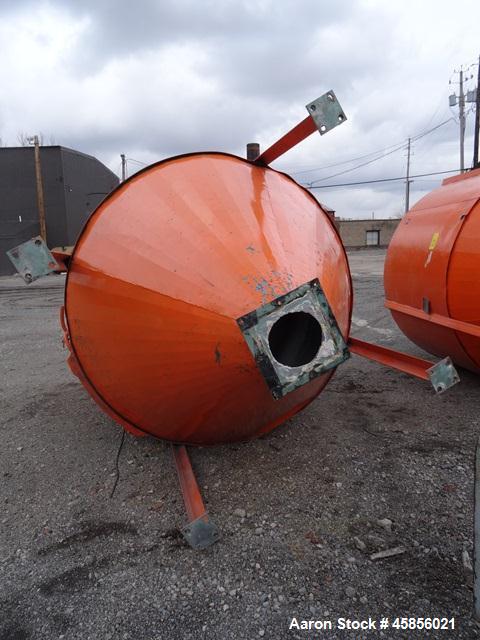 Used Hopper Silo, Approximate 220 Cubic Feet, Carbon Steel.