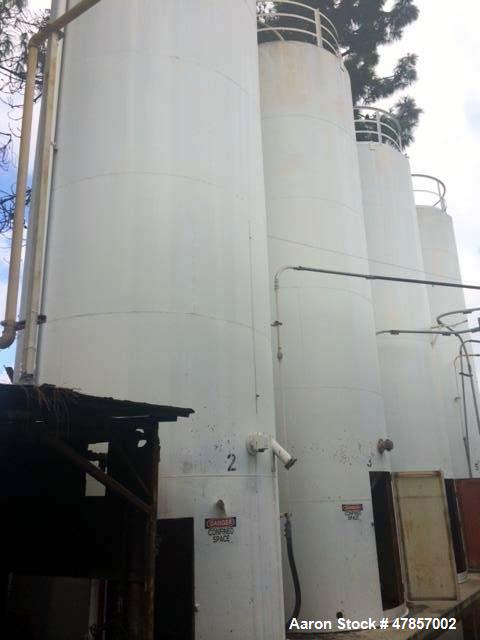 Used- Silo, 30' Tall x 9'5" Diameter. Includes ladders and catwalks. Last used to store small plastic pellets.